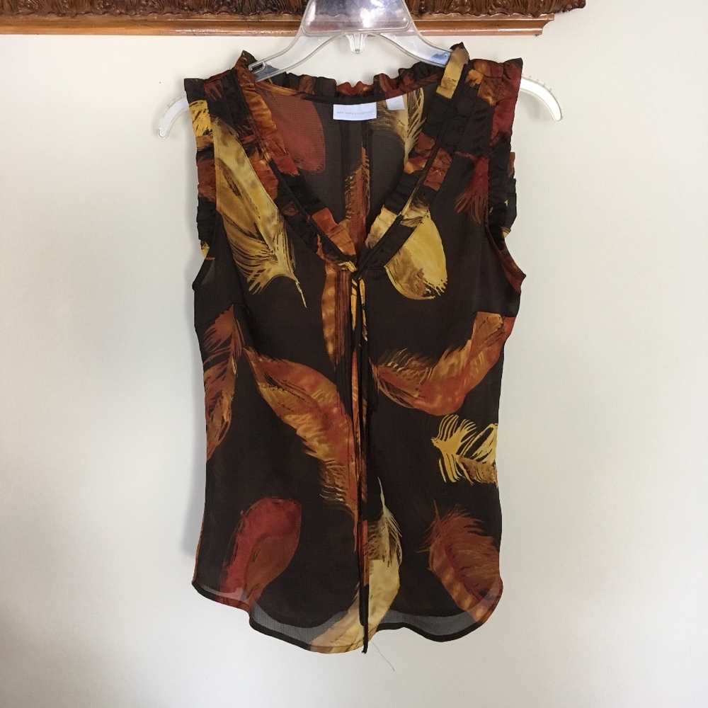 New York & Co.Sleeveless Blouse - Picture 1 of 6